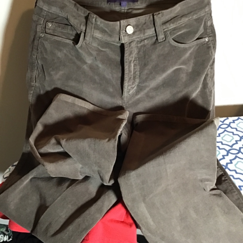 ❤️#308, NYDJ, brown corduroy, new condition, size 6, see photos - Picture 3 of 4